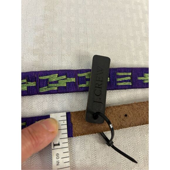 J Crew southwestern design purple green new - Picture 5 of 5